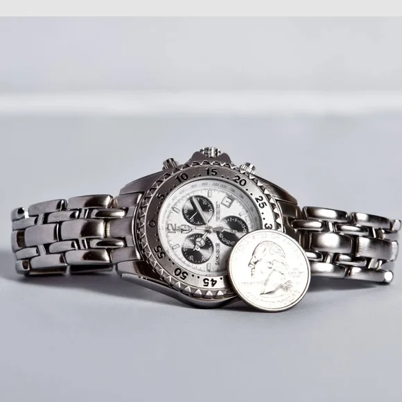 Lancaster Men's Stainless Steel Chronograph Watch